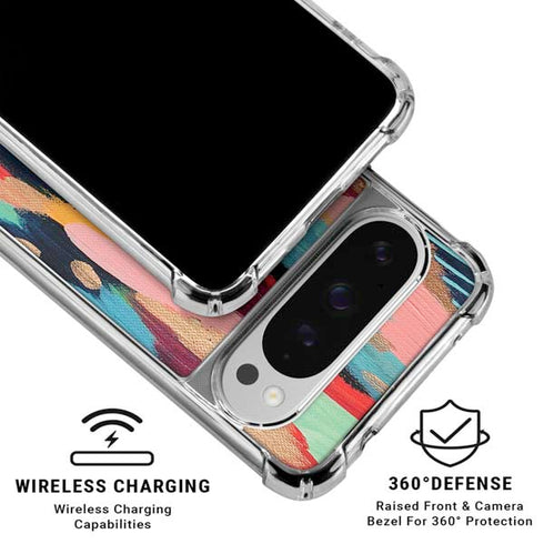 Color Melt by Etta Vee Google Pixel 10 Pro XL Clear Case